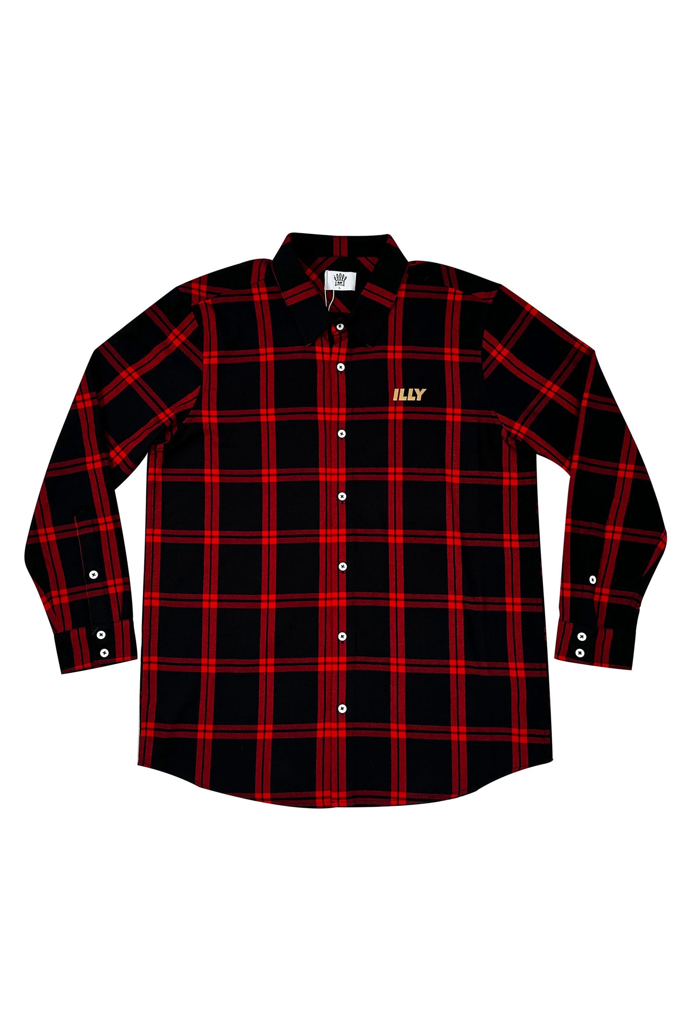ILLY CLASSIC FLANNEL IN RED PLAID
